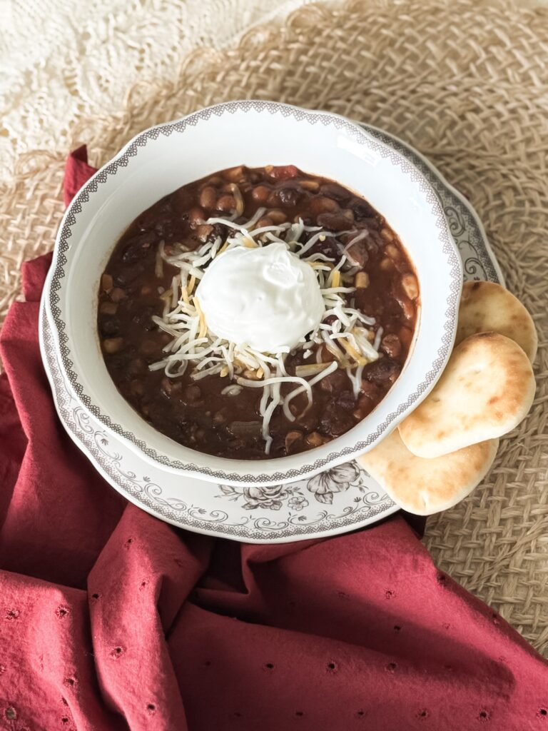 Cozy Vegetarian Chili