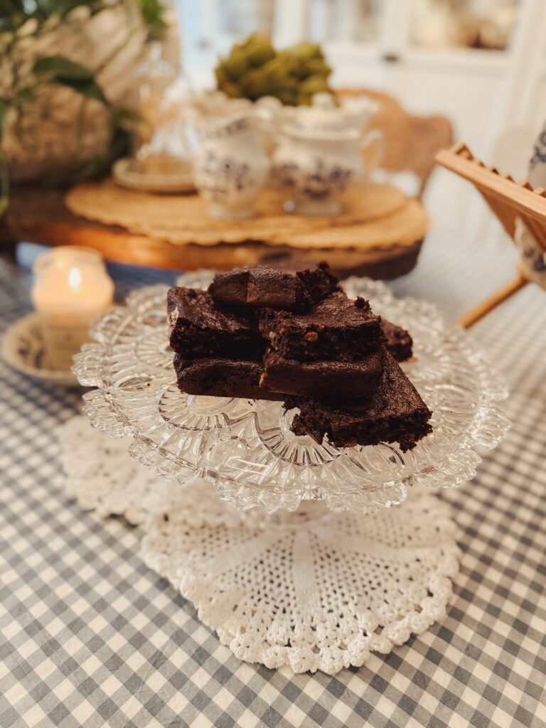 Skinny Double Fudge Applesauce Brownies